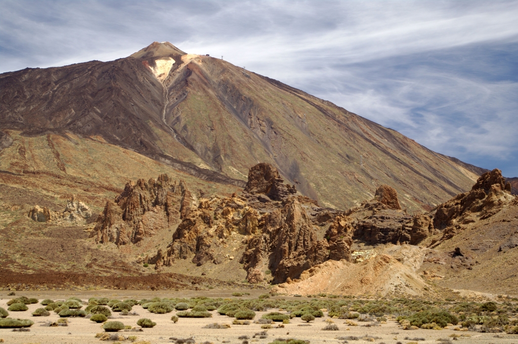 Вулкан Тейде - самая высокая гора Испании. Её